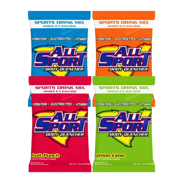 All Sport Powder 2.5 Gallon Variety Pack, 32/CS, #10122607