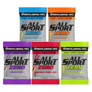 All Sport Zero Powder 2.5 Gallon Variety Pack, 30/CS #10121803