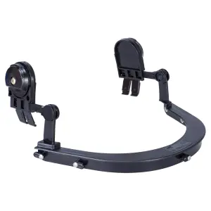 Hard Hat Visor Holder Black, #PS58