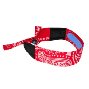 Arctic Radwear® Headband - Red Paisley, #RCS107