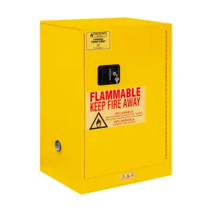 Flammable Storage, 12 Gallon, Manual, 1/EA, #1012M-50