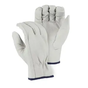 Industrial Grade Cowhide, Keystone Thumb, Drivers Glove, 1 DZ, #2510B