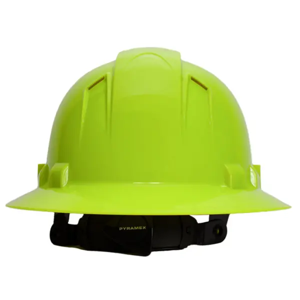 Ridgeline® Full Brim, Lime, Vented, 1/EA, #HP54131V - Image 2