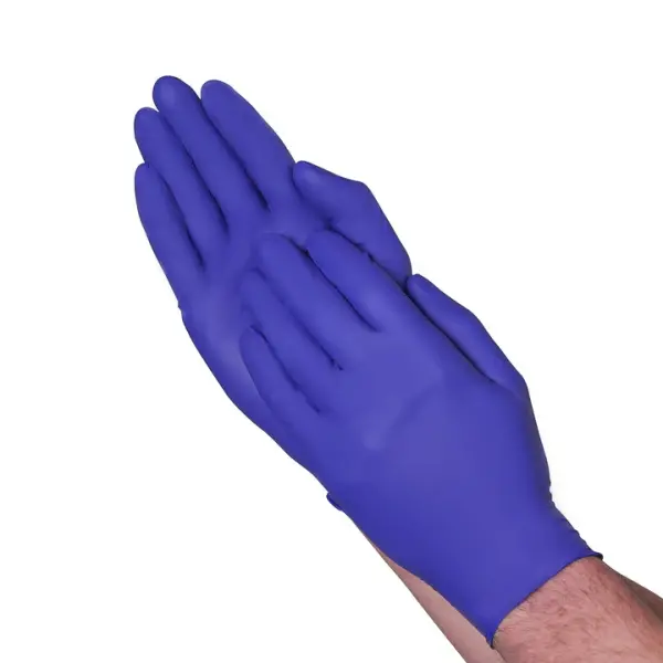 VGuard 5 mil Blue Nitrile Exam Glove 100/Box #A16A1