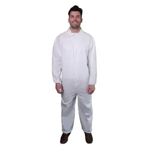 Microporous Coverall - Elastic Wrists and Ankles 25/Case #BC28B1