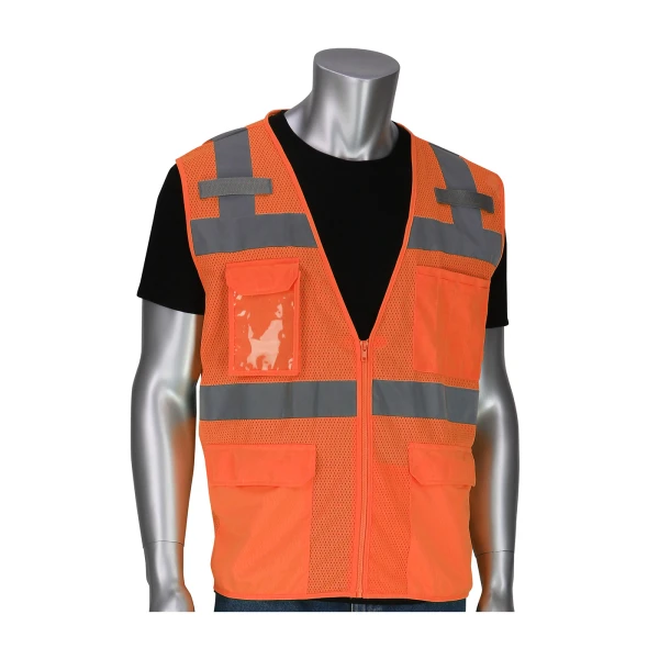 ANSI Type R Class 2 Five Pocket Surveyors Vest #302-0750 - Image 2