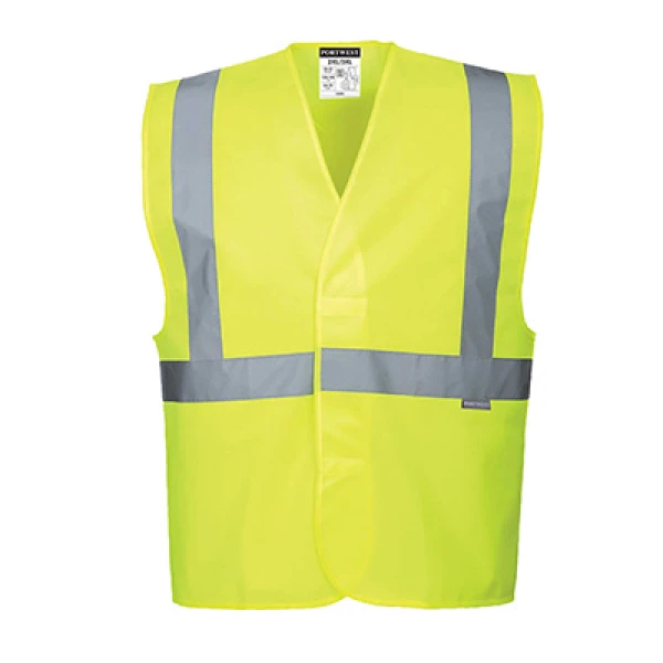 Hi-Vis Band and Brace Vest Yellow/Orange #C472 - Image 3