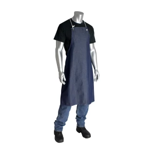 Denim Apron No Pocket, 1 EA 	#200-010