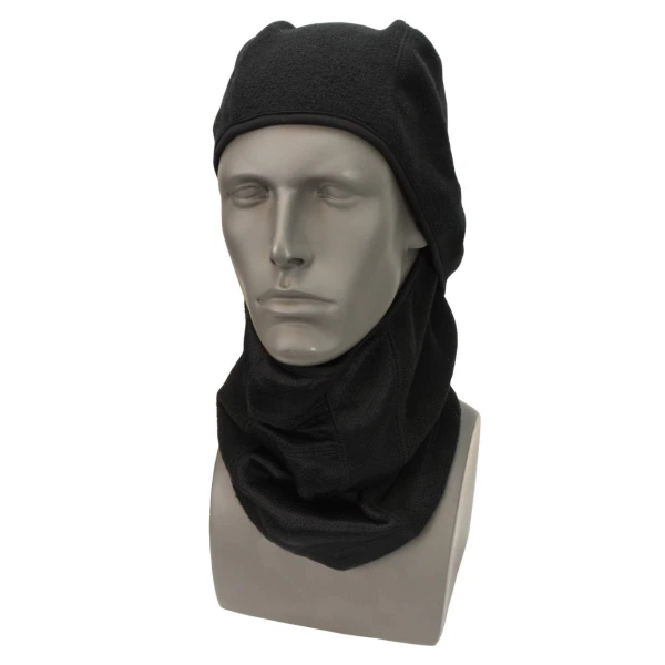 Nordic Blaze® Hinged Fleece Balaclava, Black, 1 EA  #RWL25BK-Logo (Logo Included) - Image 7
