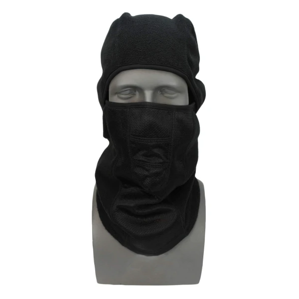 Nordic Blaze® Hinged Fleece Balaclava, Black, 1 EA  #RWL25BK-Logo (Logo Included) - Image 11