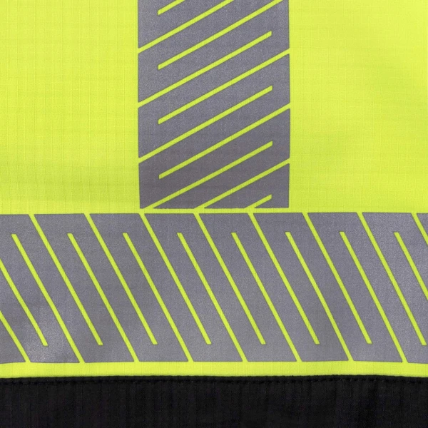 Type R Class 3 Softshell Ripstop Jacket - Hi-Vis Green #SJ322B-3ZGS-Logo (Logo Included) - Image 7