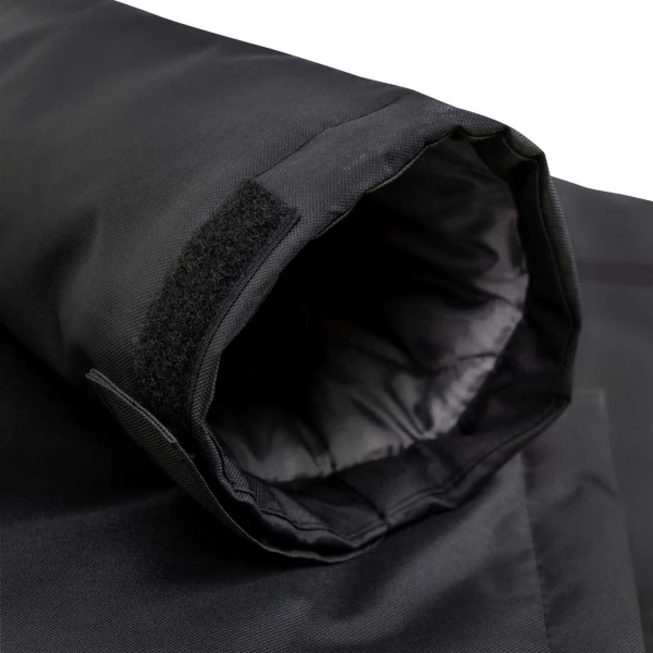 Class 3 Economy Parka with Quilted Lining - Hi-Vis Green / Black #SJ411QB-3ZGS-Logo (Logo Included) - Image 9