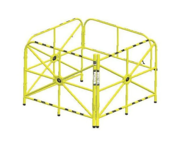 Lge Manhole Guard Int. Mast 42", IX, 1/EA, #IN-2324