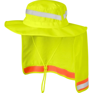 Booney hat with neck protector sun shade, 1EA #1318-L