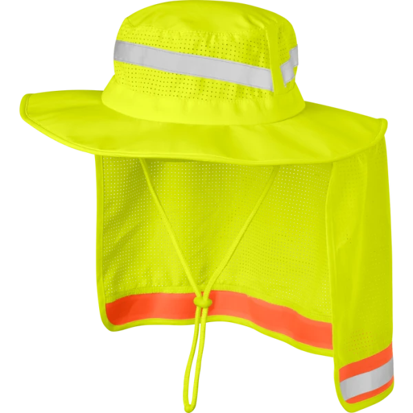 Booney hat with neck protector sun shade, 1EA #1318-L