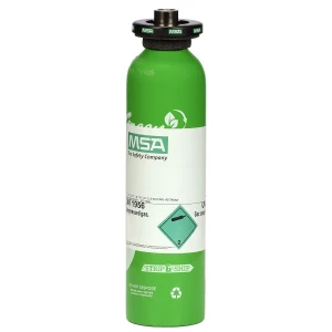 Calibration Cylinder, Gas, 34 L, (CH4)-1.45%, (O2)-15%, (CO)-60 PPM, (H2S)-20 PPM, Aluminum, 1 EA #10048280