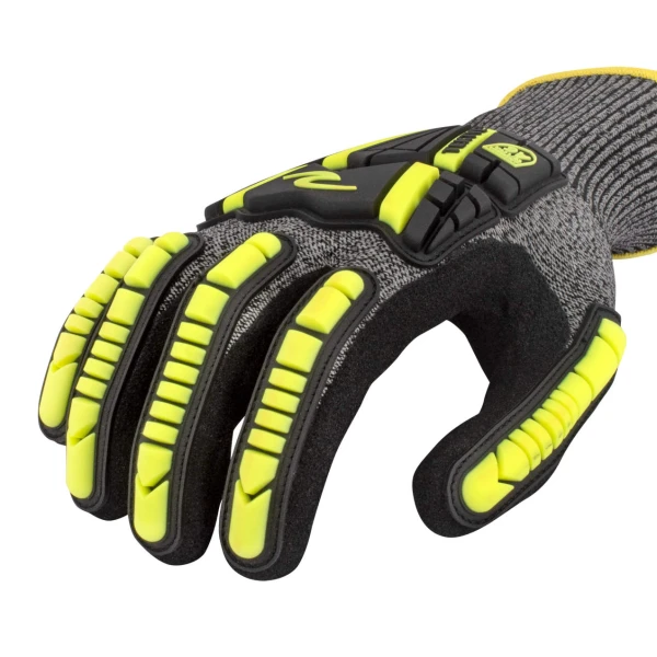 Radians TEKTYE® A6 Impact Work Glove,Black / Gray, 1 DZ, #RWG723 - Image 2