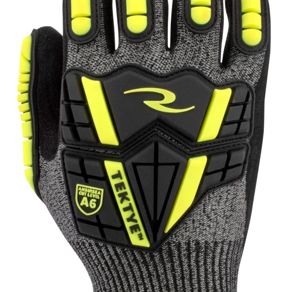 Radians TEKTYE® A6 Impact Work Glove,Black / Gray, 1 DZ, #RWG723 - Image 4