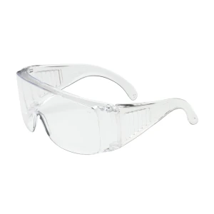 OTG Rimless Safety Glasses with Clear Temple and Clear Lens, MOQ 12 #250-99-0980