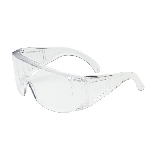 OTG Rimless Safety Glasses with Clear Temple and Clear Lens #250-99-0980