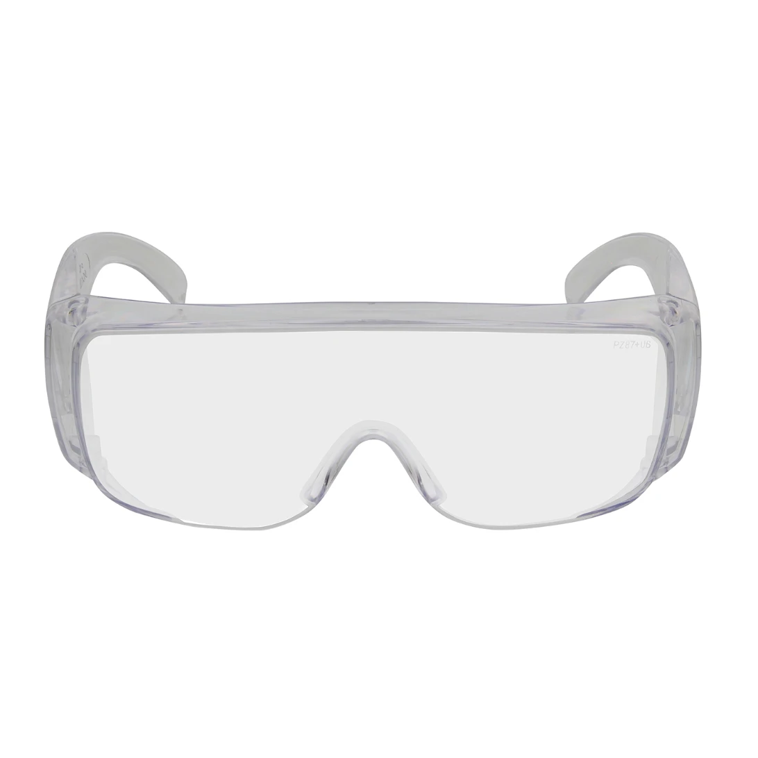 OTG Rimless Safety Glasses with Clear Temple and Clear Lens, MOQ 12 #250-99-0980 - Image 2