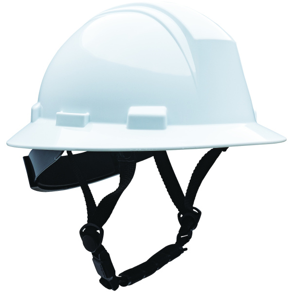Kilimanjaro™ Type II Full Brim Safety Helmet with Shell & Chinstrap, 1 EA  #280-HP642R-CH