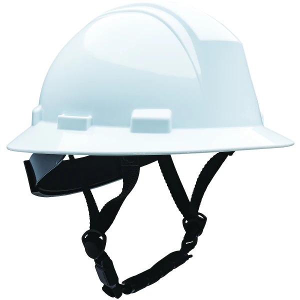 Kilimanjaro™ Type II Full Brim Safety Helmet with Shell & Chinstrap, 1 EA  #280-HP642R-CH