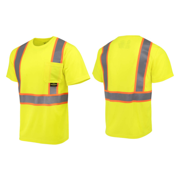 Class 2 Mesh Short Sleeve T-Shirt with Contrast Trim, 1 EA, #ST41-2 - Image 5