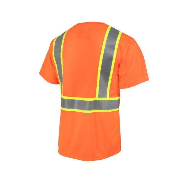 Class 2 Mesh Short Sleeve T-Shirt with Contrast Trim, 1 EA, #ST41-2 - Image 11
