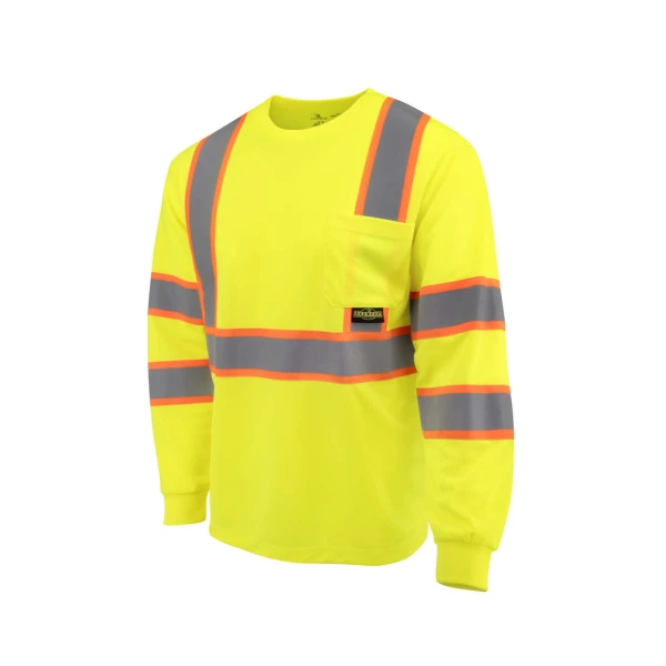 Class 3 Mesh Long Sleeve T-Shirt with Contrast Trim,  1 EA #ST41-3 - Image 15