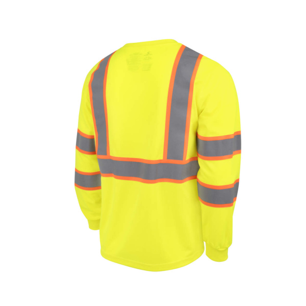 Class 3 Mesh Long Sleeve T-Shirt with Contrast Trim,  1 EA #ST41-3 - Image 9