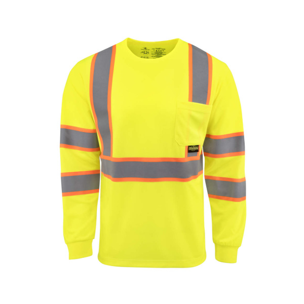 Class 3 Mesh Long Sleeve T-Shirt with Contrast Trim,  1 EA #ST41-3 - Image 10
