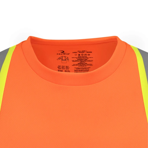 Class 3 Mesh Long Sleeve T-Shirt with Contrast Trim,  1 EA #ST41-3 - Image 3