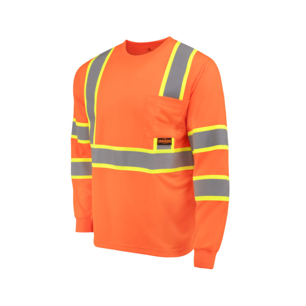 Class 3 Mesh Long Sleeve T-Shirt with Contrast Trim,  1 EA #ST41-3 - Image 8