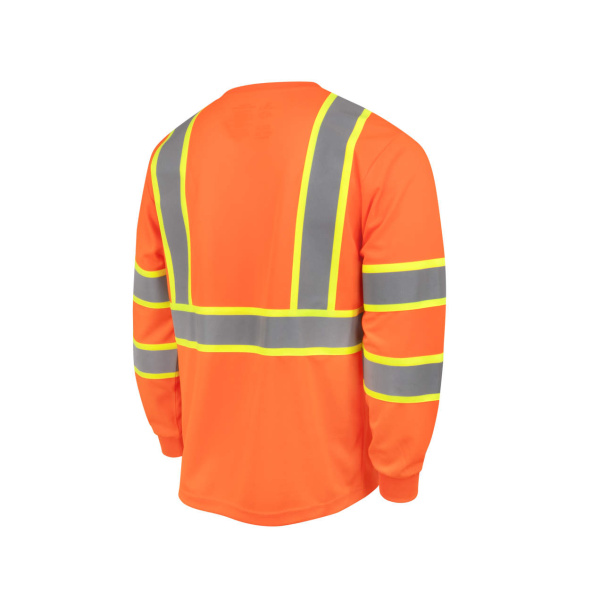 Class 3 Mesh Long Sleeve T-Shirt with Contrast Trim,  1 EA #ST41-3 - Image 6