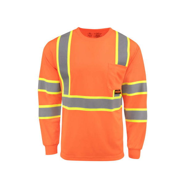 Class 3 Mesh Long Sleeve T-Shirt with Contrast Trim,  1 EA #ST41-3 - Image 5