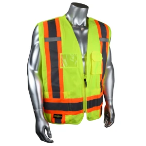 Heavy Duty 7-Pocket Tear Away Cruiser Vest X-Back, 1 EA #SV020X-2