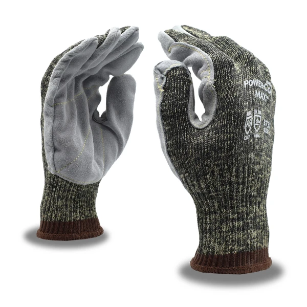 Power-Cor Max™, Aramid/Steel/Cotton, Split, Pigskin, A5 Cut: #3737