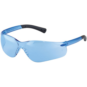 BK3 - BearKat® BK3 Series Safety Glasses, Blue Lens , MOQ 12 #BK313-Logo (Logo Included)