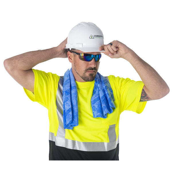 Cooling Towel, Cold Snap™, Blue: #CT100 - Image 2