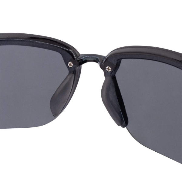 Crossfire ES5W Premium Safety Eyewear, Crystal Black Frame, Smoke Lens, 1 DZ #1241W - Image 2
