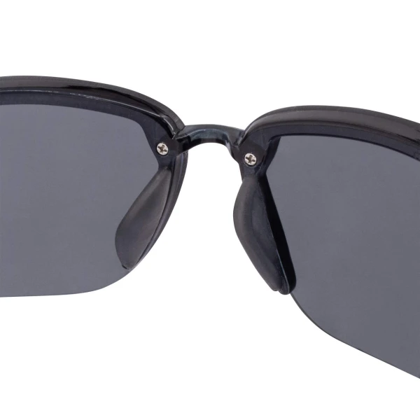 Crossfire ES5W Premium Safety Eyewear, Crystal Black Frame, Smoke Lens, MOQ 12, #1241W - Image 2