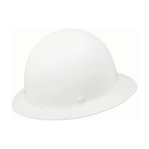 Skullgard Protective Hat White - w/ Fas-Trac III Suspension, Standard, 1 EA #475408