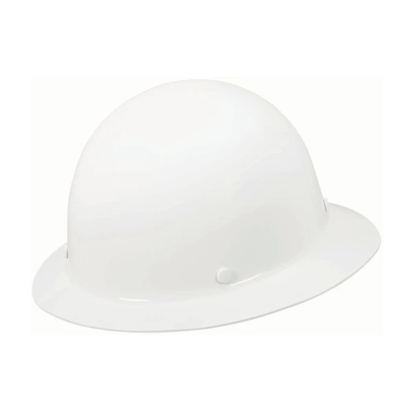 Skullgard Protective Hat White - w/ Fas-Trac III Suspension, Standard, 1 EA #475408