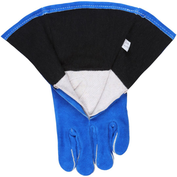 Leather Welding Work Gloves, Cow, Split, CV-C+, Jersey, DZ #4501 - Image 4