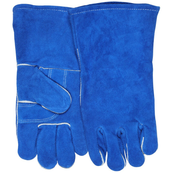 Leather Welding Work Gloves, Cow, Split, CV-C+, Jersey, DZ #4501 - Image 2