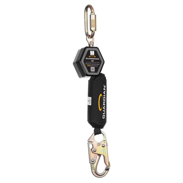 CR5 Personal Self-Retracting Lifeline, Single, 6' Web, Steel, Class 1, EA #1400198