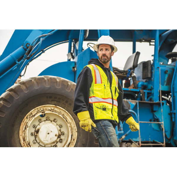 Heavy Duty Vest, Lime, 1 EA, #1513 - Image 2