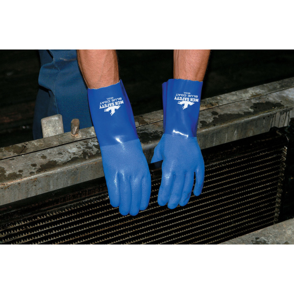 Blue Coat® Series - Flexible PVC Coated Work Gloves -  1/DZ #6632 - Image 3