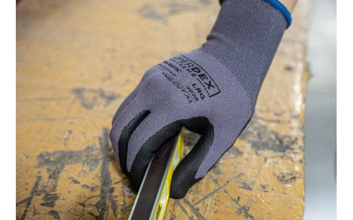 SuperDex Micro Foam Nitrile Palm Coated Glove on Nylon Shell, 1 DZ #3228-Logo (Logo Included) - Image 3